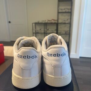 Reebok Cream Low-Top Sneakers